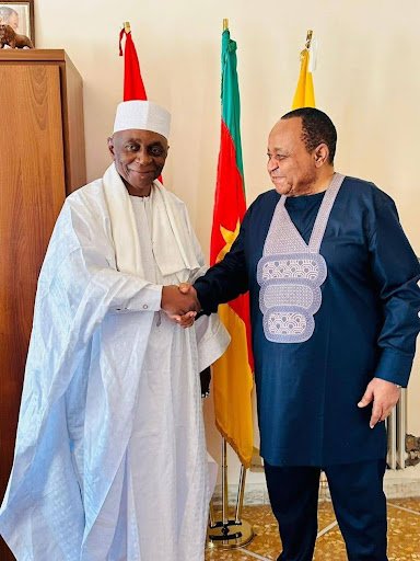 Audience de la délégation du CIDIMUC auprès de l’Ambassadeur du Cameroun près le Saint-Siège