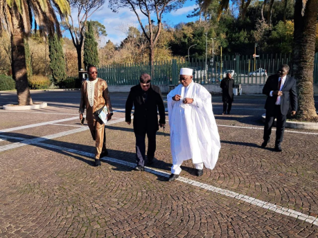 Délégation du CIDIMUC lors de sa visite de la Grande Mosquée de Rome